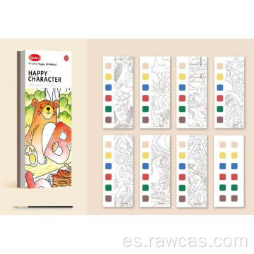 Colorear Pintura Libro de impresión Libro de pegatinas Niños